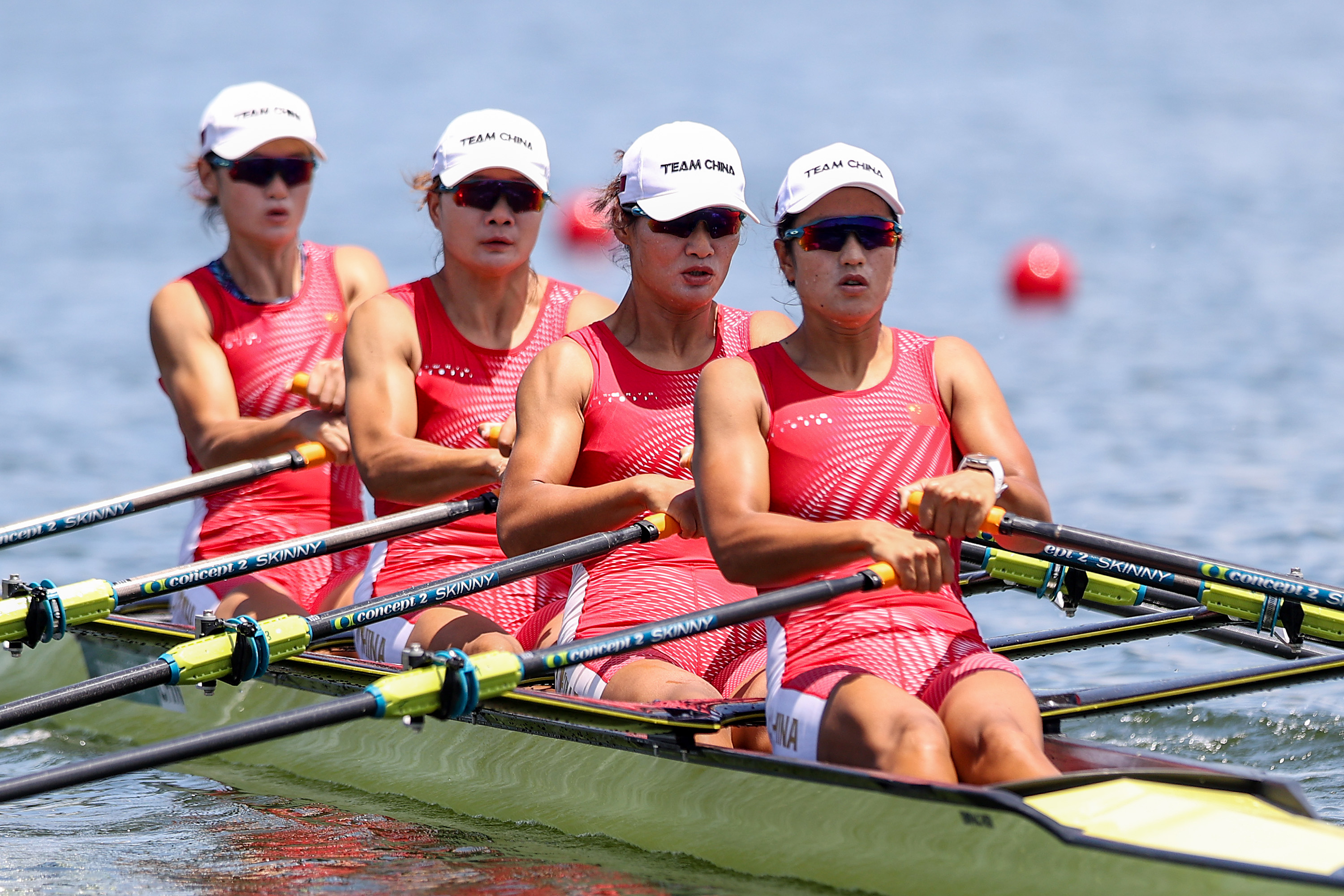 第10金！中国组合获得东京奥运会女子四人双桨​金牌