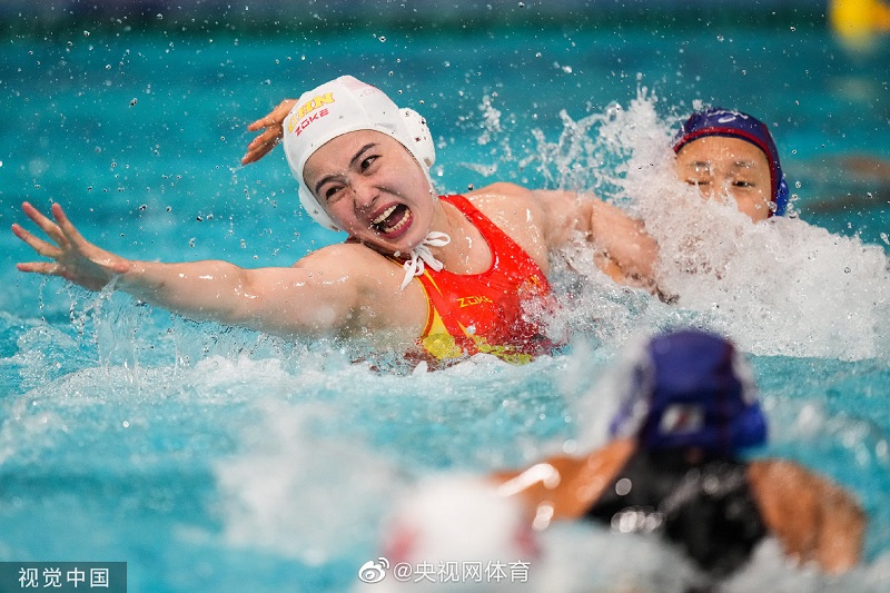 视频|中国“女水”晋级8强！岳阳水球姐妹花东奥赛场“拼了”