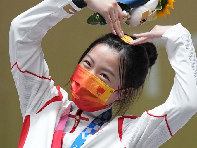 花式比心、吊环wink...这届中国队运动员，谁看了不说一句可可爱爱？