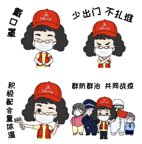 蓝田街道青年志愿者助力疫情防控