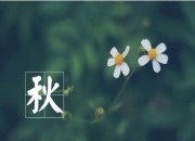 初秋養(yǎng)生五要?jiǎng)t