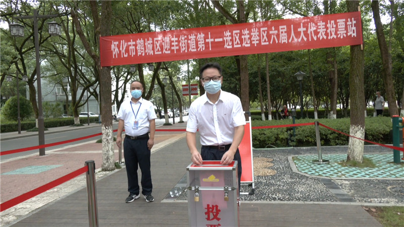 王海涛、郑明明等参加区乡两级人大代表投票选举