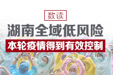 数读丨湖南全域低风险 本轮疫情得到有效控制