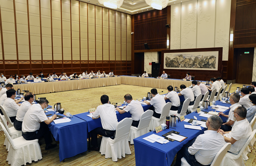 毛伟明在省政府参事座谈会上寄语：求最大同心圆 求最大公约数 求最大向心力