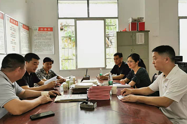 双牌法院党组书记、院长候选人谢琼调研乡村振兴帮扶工作