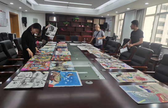 长沙选送优秀作品参加第九届东北亚地区地方政府联合会青少年绘画比赛