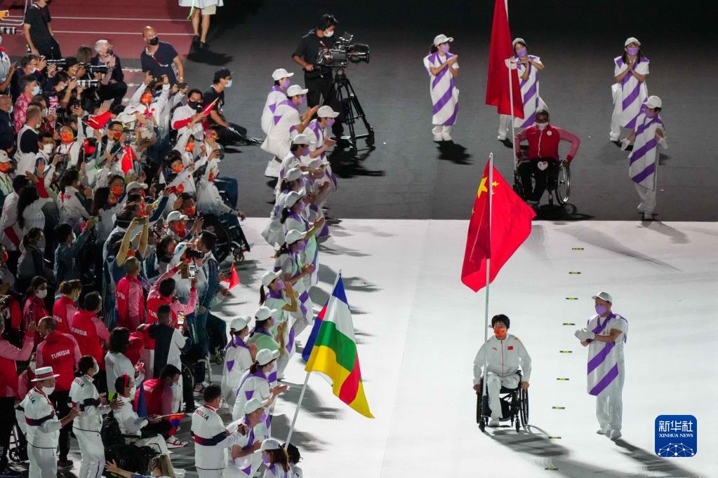 中国残奥代表团全体成员回国