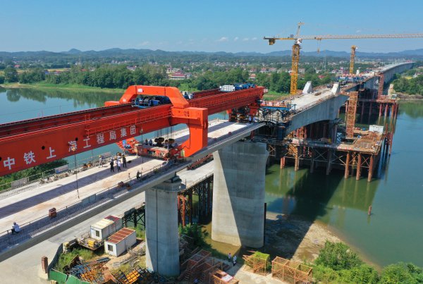 湖南省重点项目巡礼④|长益常高铁,拓宽湖南对外大通道-新湖南