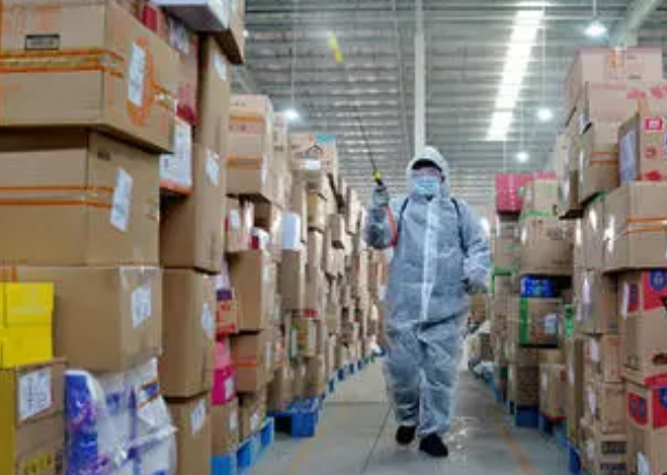 河北泊头：对从晋州一公司网购的产品全面消杀封存
