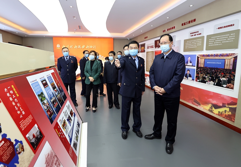 毛伟明调研省税务局：高站位 高水平 高质量 高标准 服务全省高质量发展