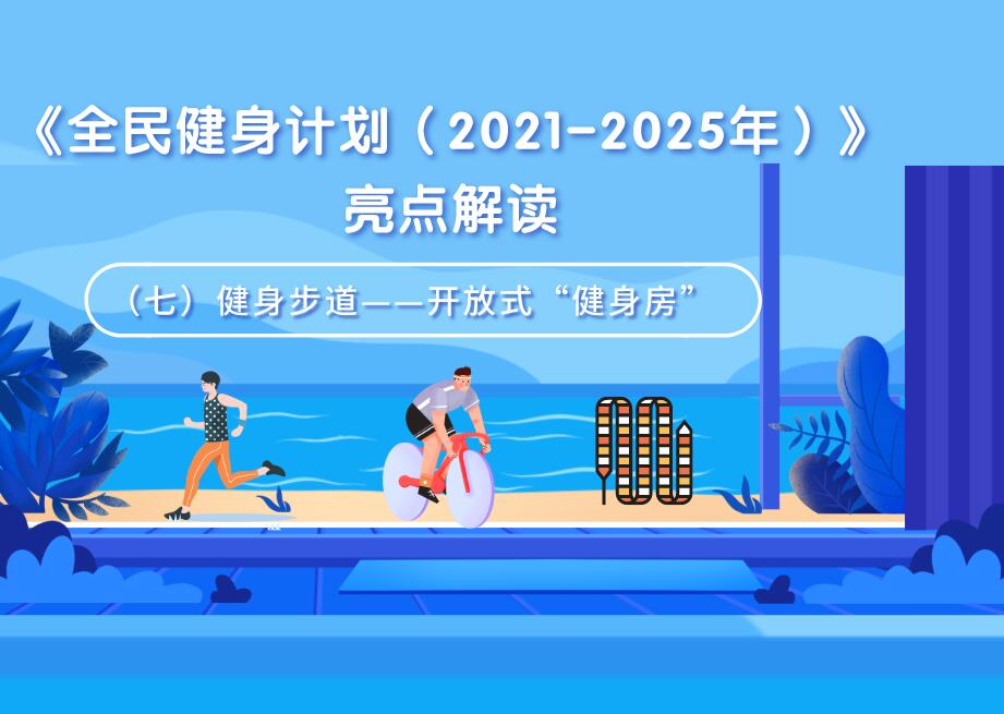 《全民健身计划（2021-2025年）》亮点解读（七）健身步道——开放式“健身房”