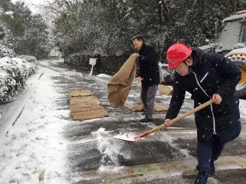 防寒防冻，长沙水业人在行动