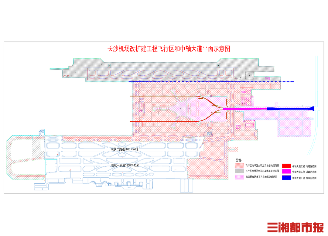 长沙机场t3地理位置图片