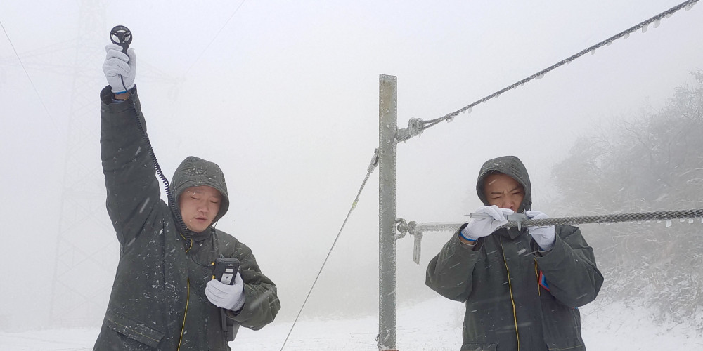冰雪天 我在岗