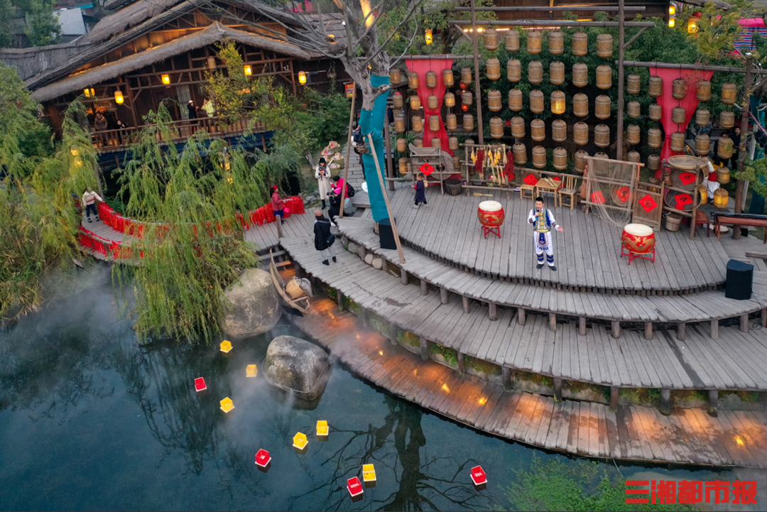 换古装猜灯谜带你去长沙湖湘渔村沉浸式过元宵