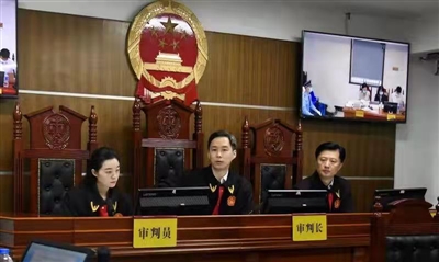 2021年9月24日，开福法院发出全国首例王者荣耀租号禁令。图为庭审现场