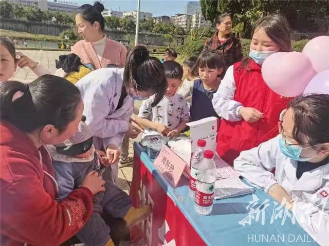 湘乡市望春门社区卫生服务中心开展志愿服务活动