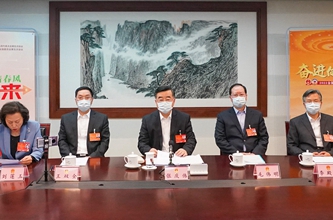 张庆伟毛伟明看望慰问我省全国两会报道新闻工作者