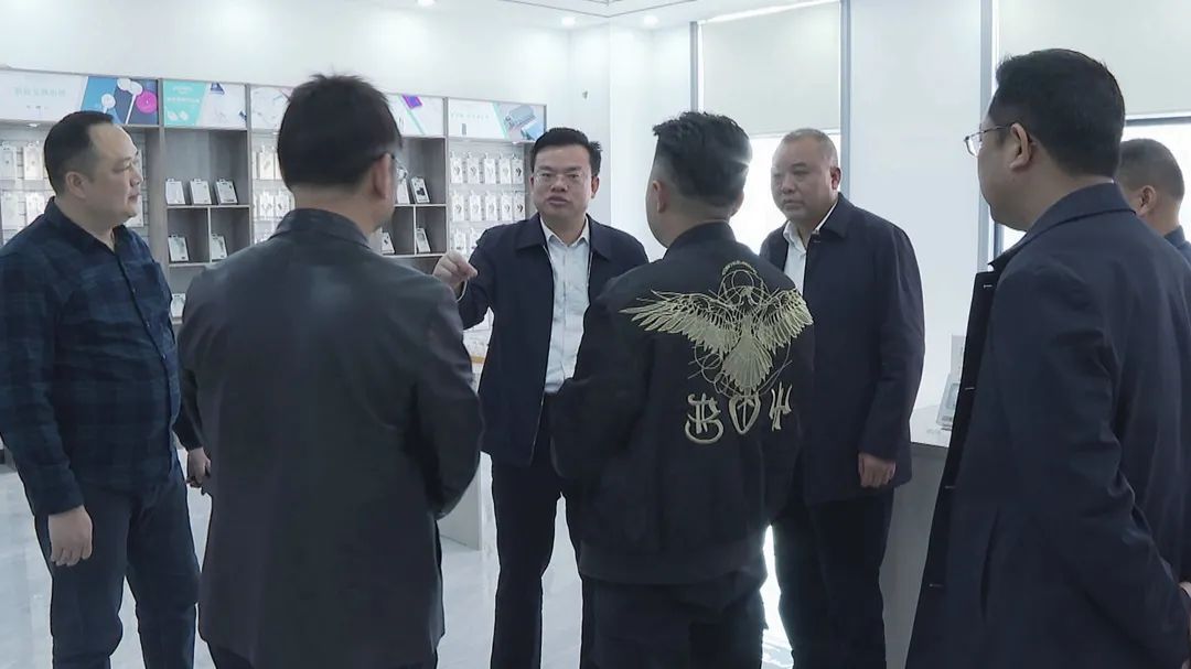 王洪灿调研安仁•金荣科创园开园准备工作情况