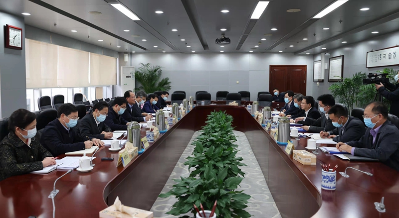 省政府与国家统计局举行工作会谈 毛伟明康义出席