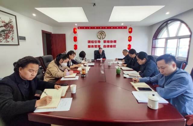夏义生参加省文联第十党支部2021年度组织生活会
