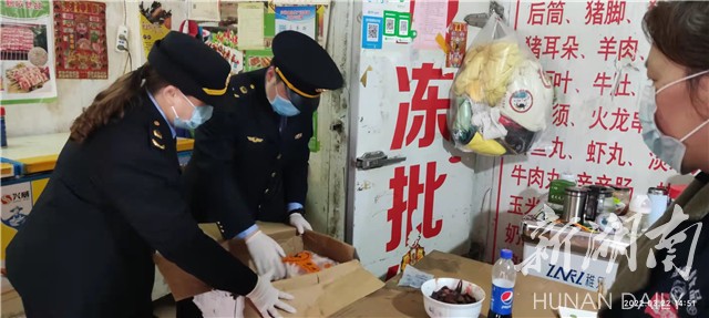 湘乡市市场监管局：强化进口冷链食品监管 严防疫情输入风险