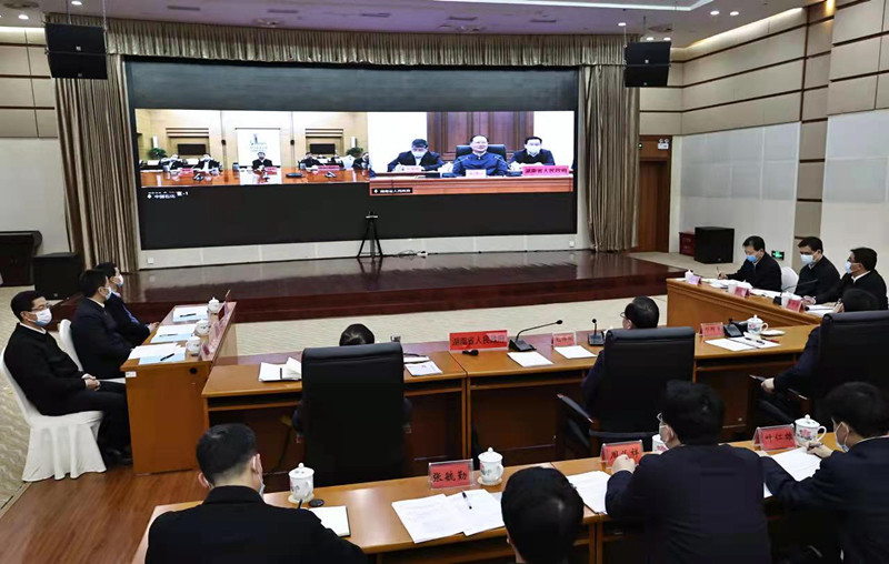 省政府与中国石化举行云会谈 毛伟明马永生出席并讲话