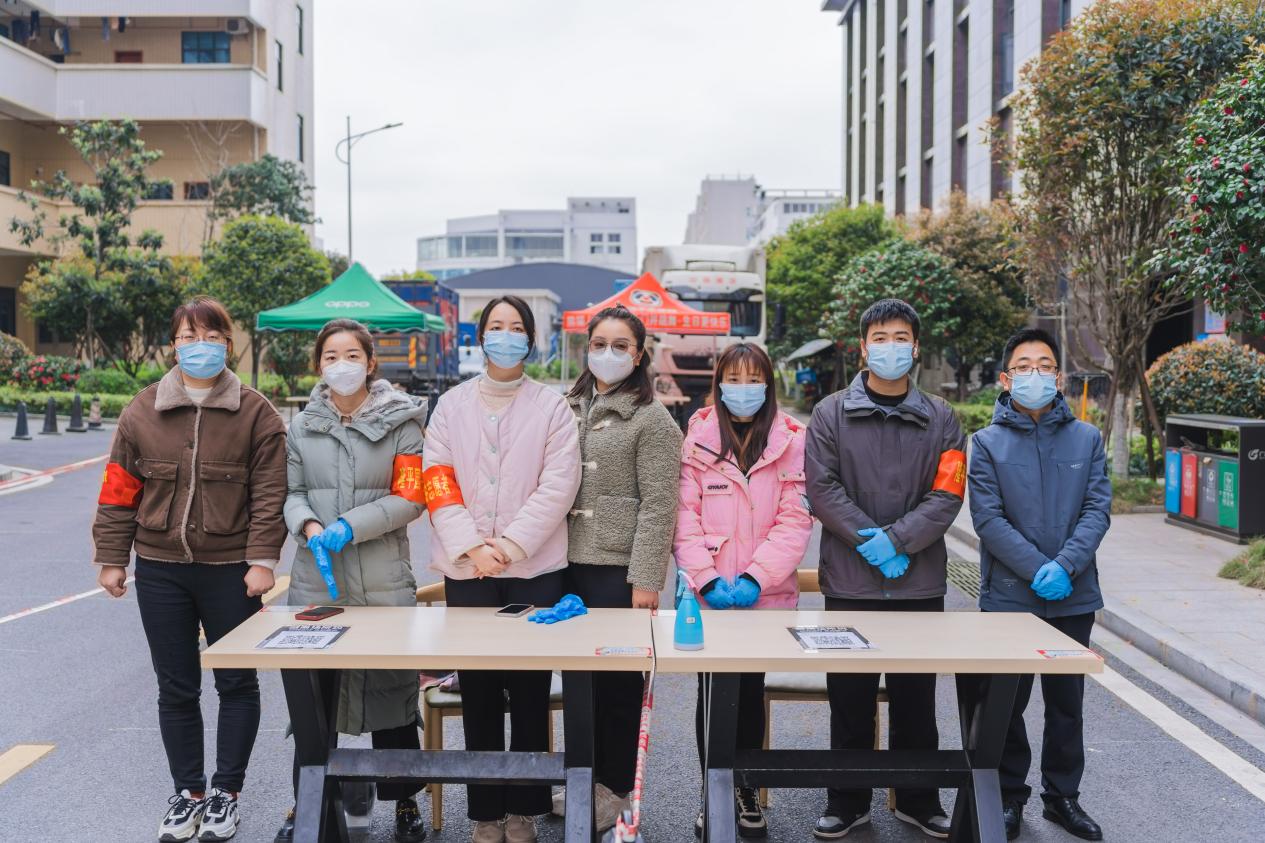 广发隆平青年志愿者助力长沙市疫情防控