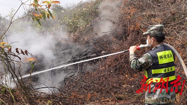 我县举行2022年森林防灭火应急演练