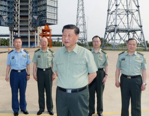 习近平在视察文昌航天发射场时强调 强化使命担当 勇于创新突破 努力建设世界一流航天发射场