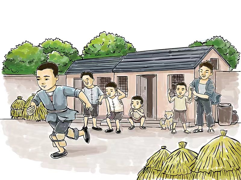 湖南伢子妹子·小学版｜少年粟裕拜师长工
