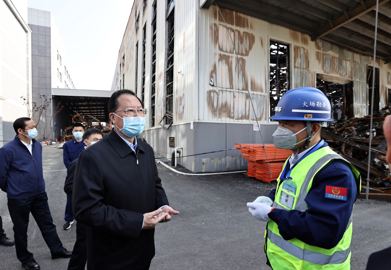 毛伟明在湘潭督导检查安全生产：坚决落实“15条硬措施” 为党的二十大胜利召开营造安全稳定社会环境