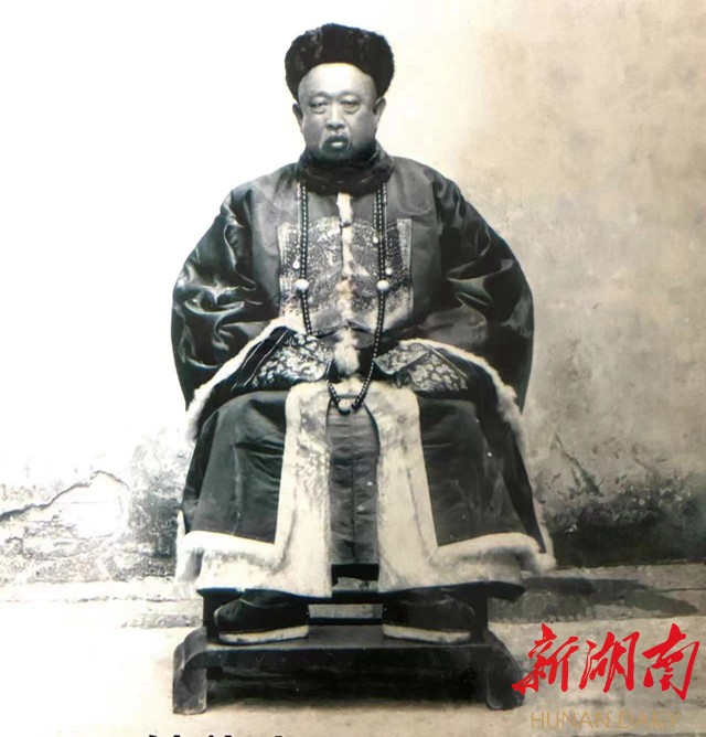 ▲洪江巨商刘岐山。