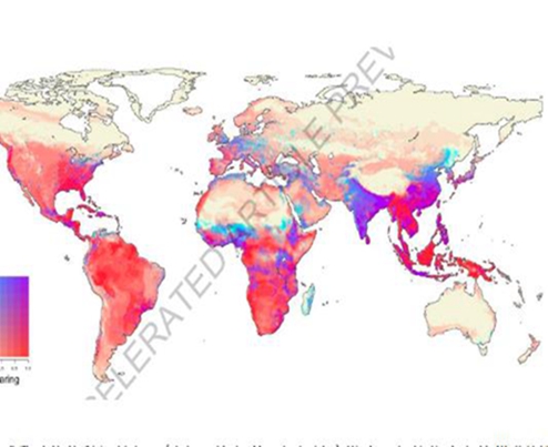 气候变化可能增加病毒跨物种传播风险，亚洲属重点区域