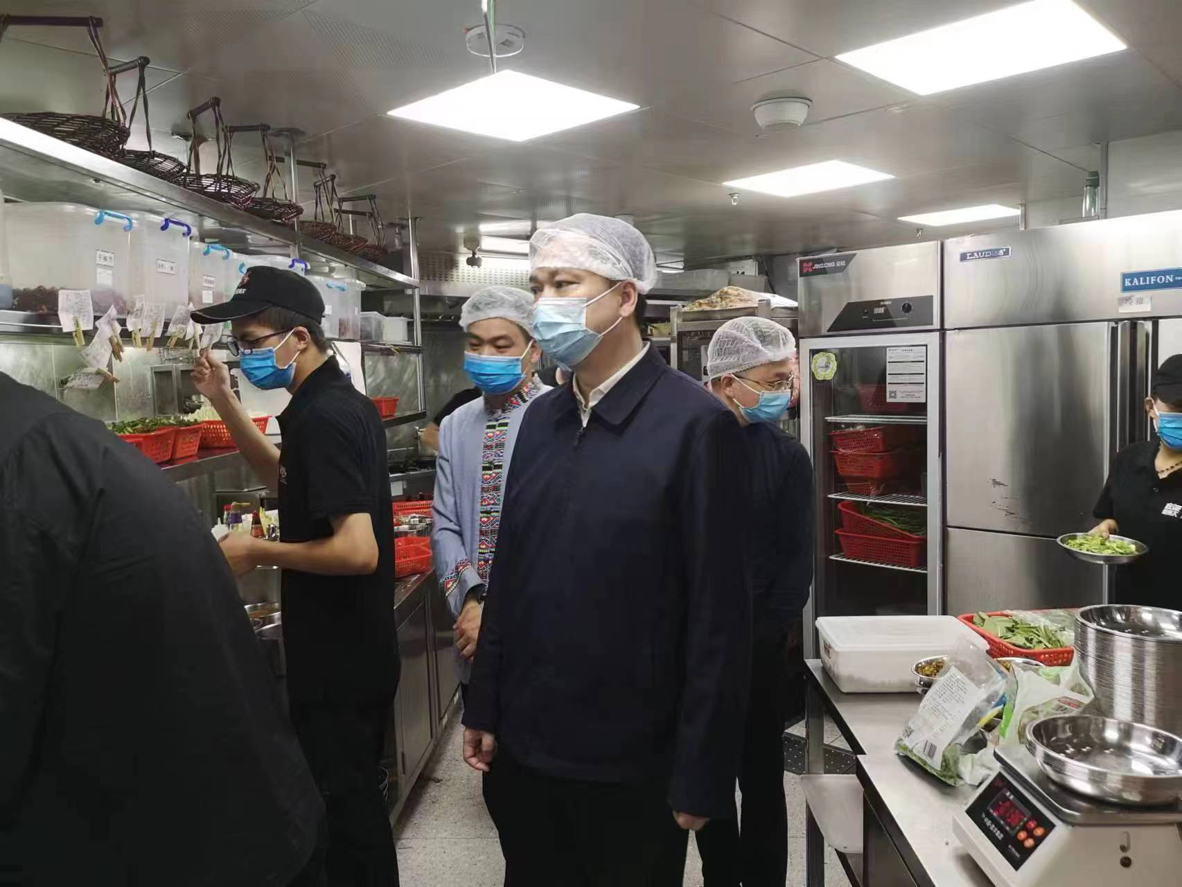 省市场监管局调研长沙网络餐饮食品安全监管工作