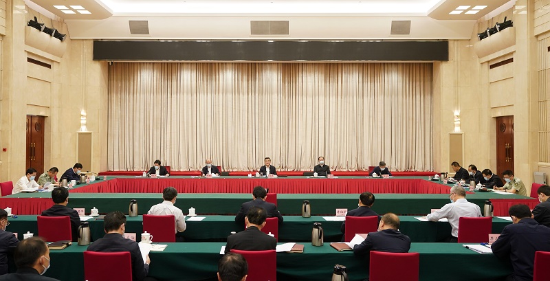 张庆伟主持召开省委国家安全委员会第五次全体会议