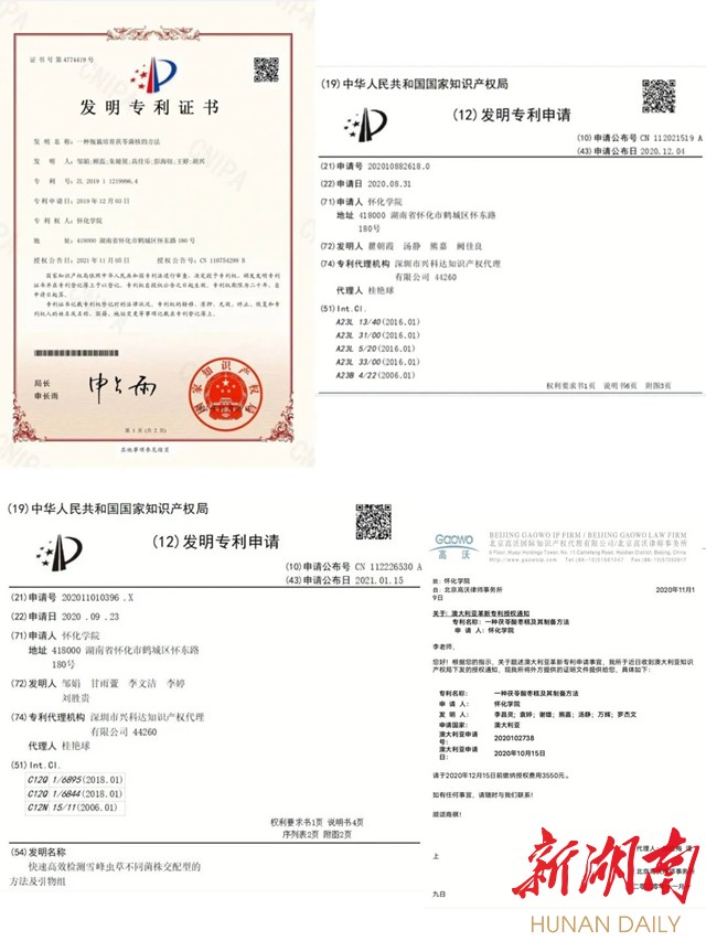 生物与食品工程学院18级生物工程1班同学专利图片 生物与食品工程学院18级生物工程1班同学专利图片