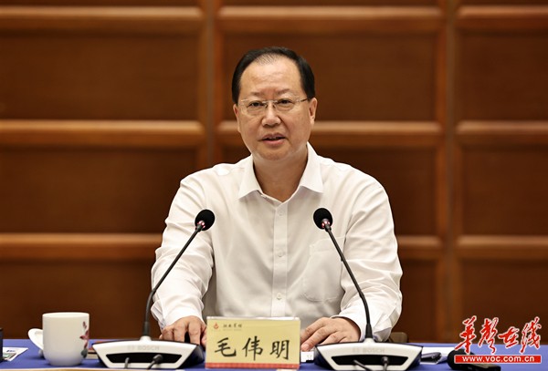 国务院第九督查组来湘开展稳增长稳市场主体保就业专项督查 毛伟明出席工作对接会