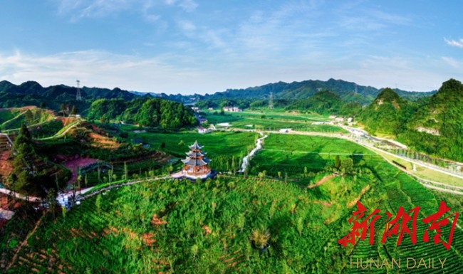 官庄镇打造各具特色的美丽村寨-新湖南