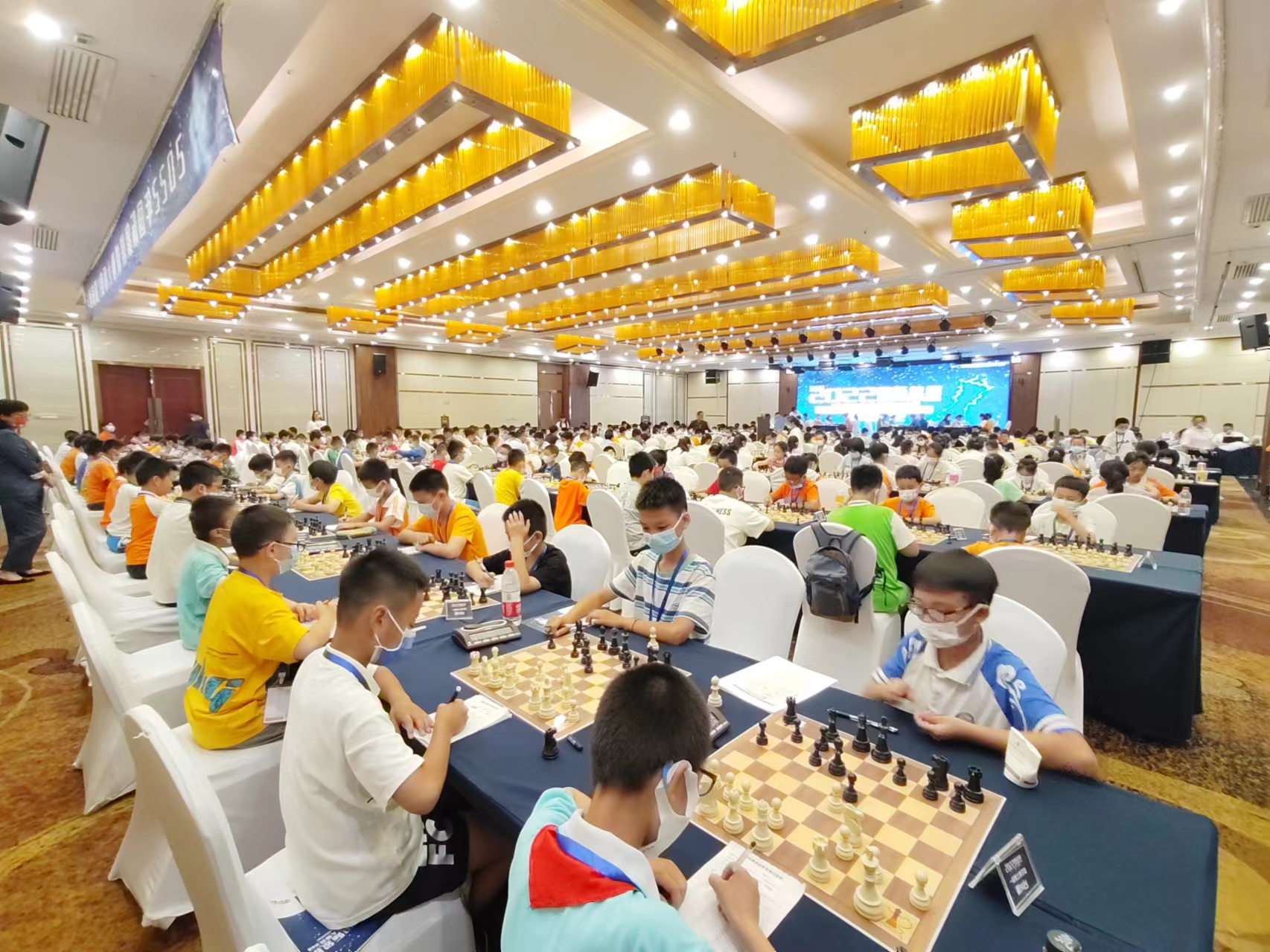 2022国际象棋棋协大师赛湖南站举行