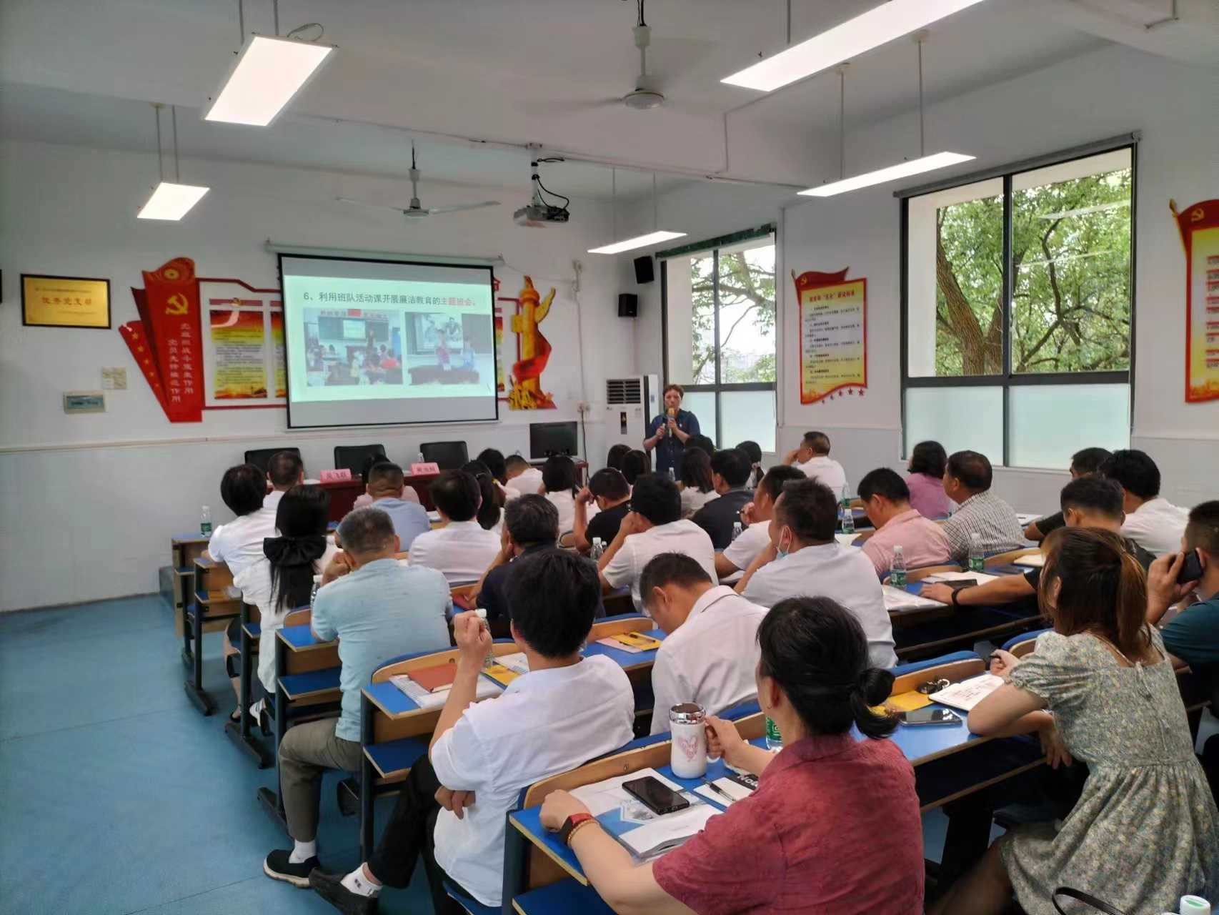 望城区高塘岭片区校召开清廉学校建设工作推进会