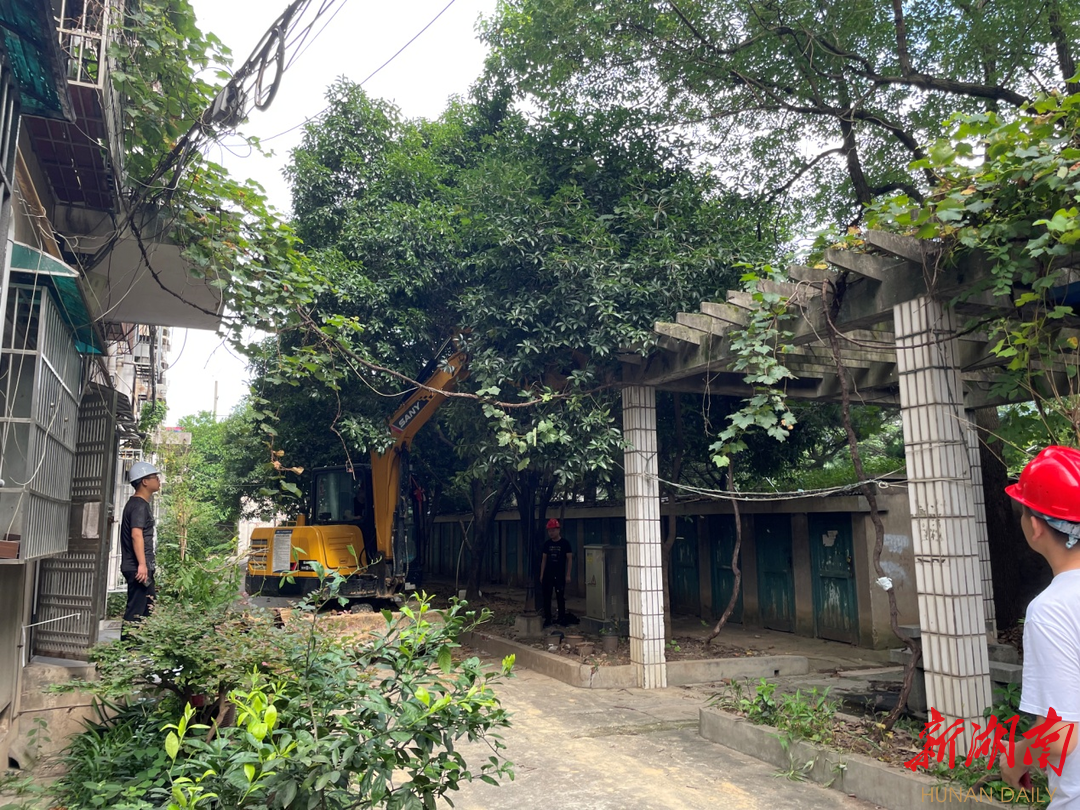 长沙南湖社区：“改”出高颜值“造”出新生活 老旧小区改造打造幸福家园