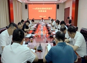 我县召开1-6月份经济运行分析会