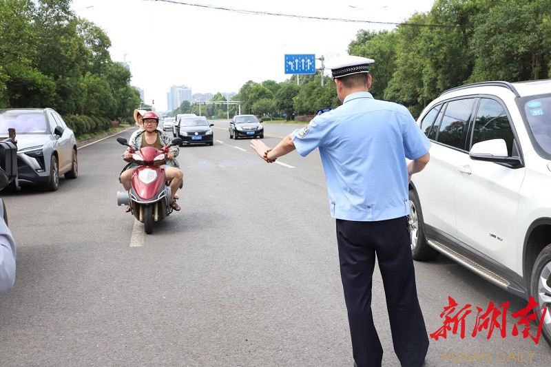 湘阴县开展为期3个月交通顽瘴痼疾联合执法行动