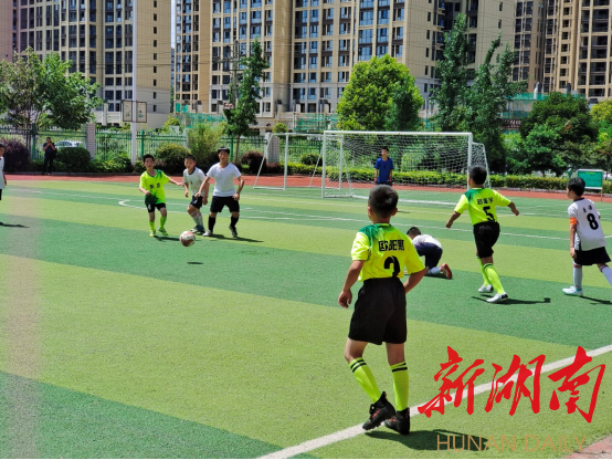 双清区第三届小学生校园足球联赛举行