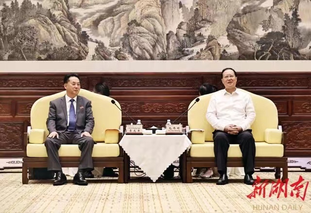2022驻华外交官“发现中国之旅”走进湖南，毛伟明会见驻华使节代表团