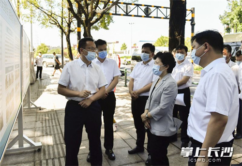 吴桂英在长沙县检查督导安全生产和自建房安全专项整治工作