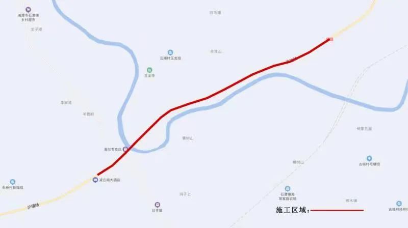 注意！G320国道湘潭县部分路段，将实行交通管制！时间是……