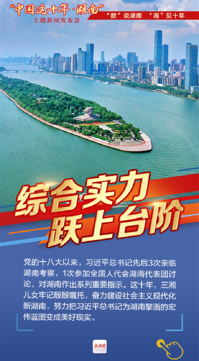 SVG海报丨“数”说湖南 “湘”见十年