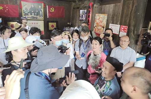 中外媒体湖南行 记录乡村振兴新画卷